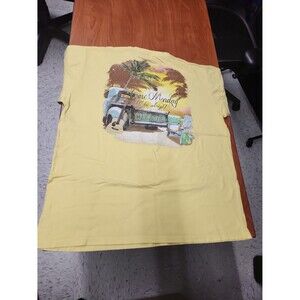 Margaritaville Myrtle Beach Men's Yellow T-Shirt Size   XL